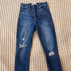 Women's Abercrombie High Rise Super Skinny Ankle Jeans (Size: 26/2s)